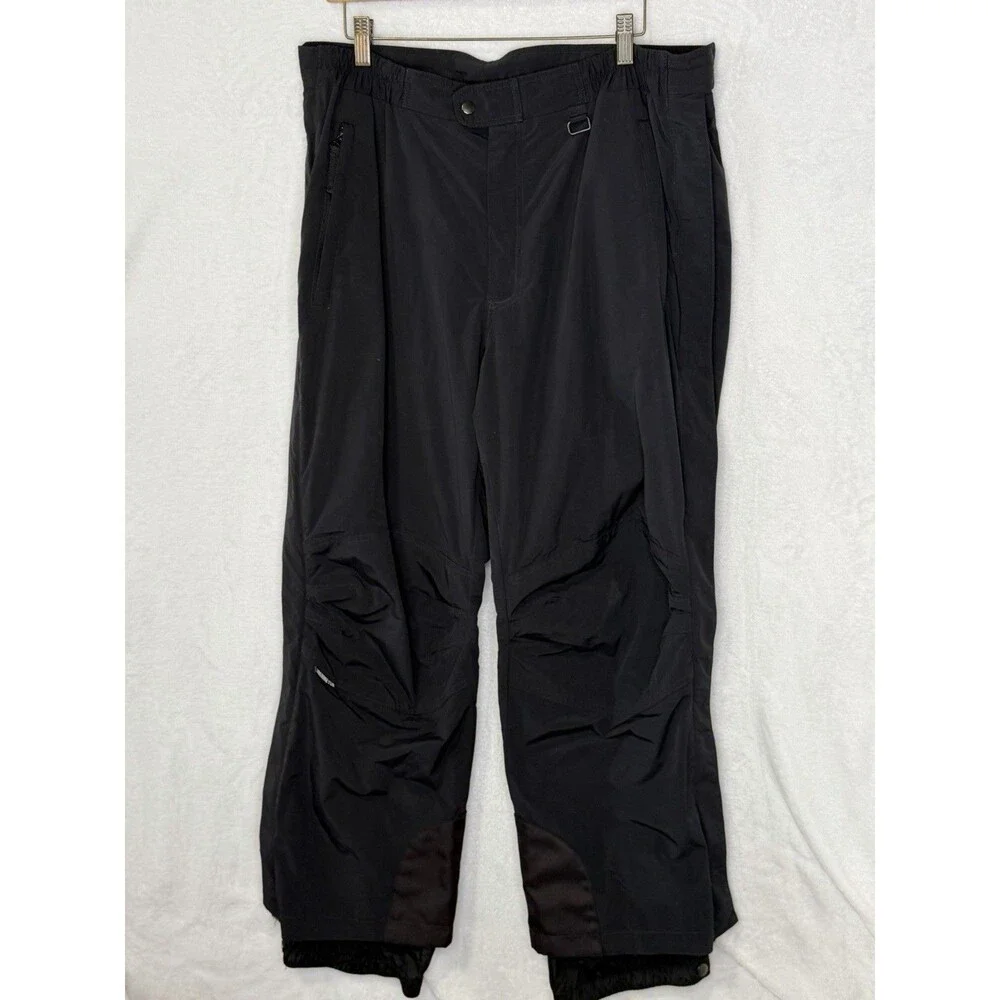 Obermeyer‎ Men's Snow Ski Pants Black Size L SHORT Squaw Valley Short